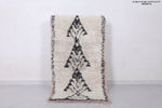 Moroccan berber rug 2.8 X 5.7 Feet - Boucherouite Rugs