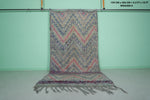 Vintage Berber Rug 5.2 x 10 FT - Tribal Chevron Pattern