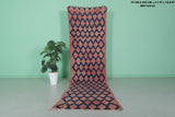 Trellis Runner Rug 3.1 x 12.8 Feet - Handwoven Moroccan Rug