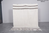 Vintage moroccan berber handwoven kilim 6.2 FT X 7.5 FT