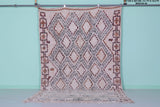 Vintage moroccan rug  6.1 FT X 10.4 FT - 