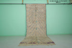 Shaggy Beige Runner rug 5.1 X 12.3 Feet