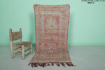 Vintage handmade runner rug  2.5 FT X 5.1 FT