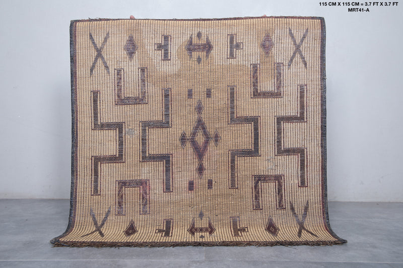 Tuareg rug 3.7 X 3.7 Feet