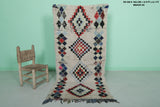 Runner Moroccan rug 2.9 X 6.1 Feet