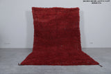 moroccan rug red 6.5 X 11.5 Feet