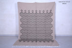 Moroccan handwoven kilim 6.2 FT X 9 FT