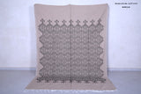 Moroccan handwoven kilim 6.2 FT X 9 FT