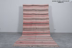 Moroccan handwoven kilim 5.4 FT X 12.1 FT