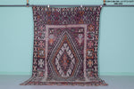 Moroccan Rug 5.7 x 10 Feet – Handwoven Berber Rug with Diamond Centerpiece