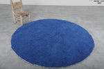 Round Moroccan wool 6 Feet - round rug