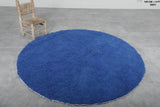 Round Moroccan wool 6 Feet - round rug