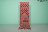 Moroccan Rug 2.7 X 9.2 Feet