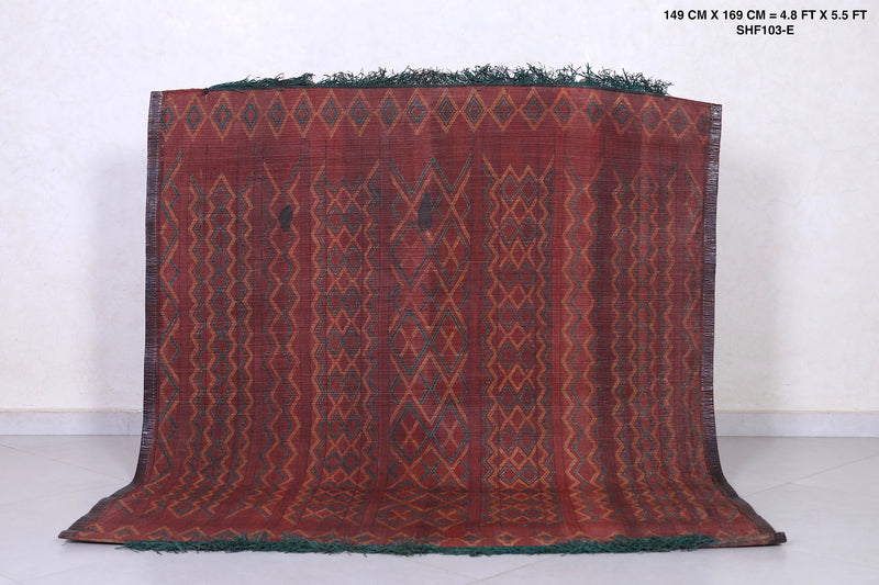 Tuareg rug 4.8 X 5.5 Feet