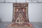 Tribal Moroccan Rug with Vibrant Patterns - 5.8 x 11.6 Feet