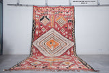 Large Moroccan Boujaad Rug with Bold Diamond Design - 6.8 x 12.5 Feet