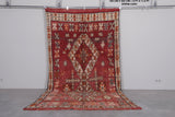 Moroccan Boujaad Rug 6 x 11.5 Feet – Handwoven Vintage Wool Carpet