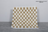 Checkered Beni ourain rug 3.5 X 3.3 Feet