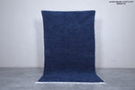 Blue Moroccan rug 4.3 X 7.3 Feet