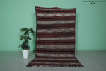 Hand woven Berber kilim 5.1 ft x 8.6 ft