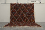 Moroccan wool rug 8.3 FT X 10.1 FT - 