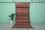 Runner Moroccan Kilim Rug 5 x 10.8 Feet