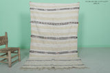 Tribal berber blanket rug 3.7 FT x 6.5 ft