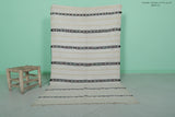 Tribal blanket rug 3.7 FT X 6.3 FT