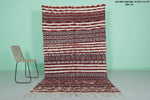 Vintage Moroccan kilim 5.3 FT X 9.1 FT