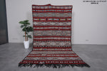 Vintage Berber kilim 5.1ft x 9ft