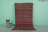 Hand woven Moroccan rug 4.7 FT X 8.1 FT