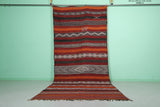 Large Handwoven kilim 6ft x 13.4ft