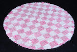 Round checkered rug - checkered rug