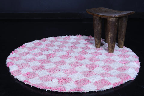 Round checkered rug - checkered rug