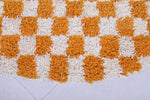 Round checkered rug - checkered yellow rug