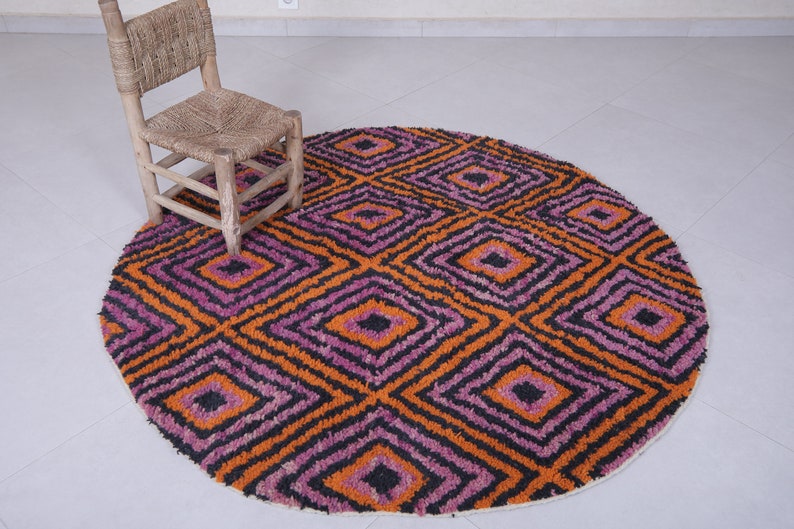 Moroccan Round rug - custom round rug