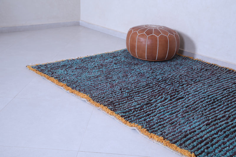 Custom Moroccan azilal rug - handmade berber area rug