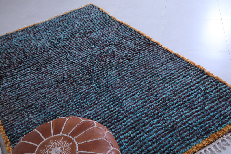 Custom Moroccan azilal rug - handmade berber area rug