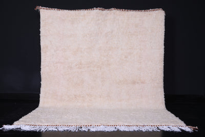 Ivory plain rug - Moroccan ivory rug - Solid rug