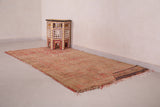 Vintage Handmade Berber Hallway Rug 3.2 X 5.8 Feet