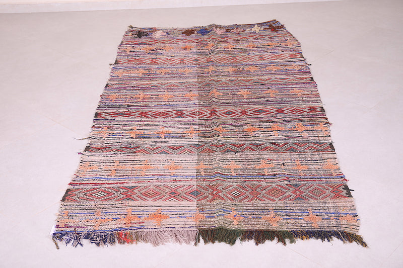 Moroccan rug 4.1  X 7.8 Feet