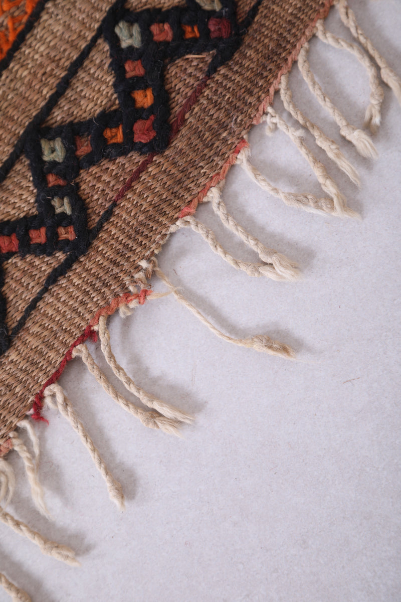 Berber Rug with different Symbols 5.5 FT X 9.4 FT