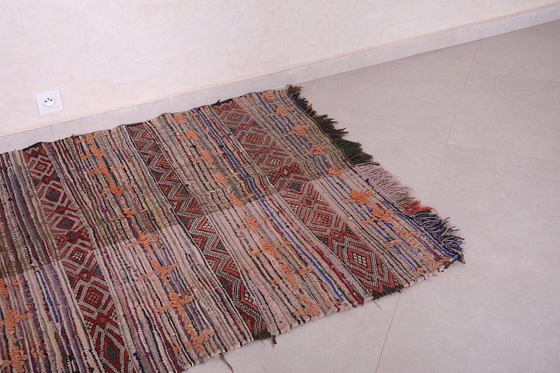 Moroccan rug 4.1  X 7.8 Feet