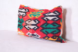 Moroccan handmade kilim pillow 12.2 INCHES X 19.6 INCHES