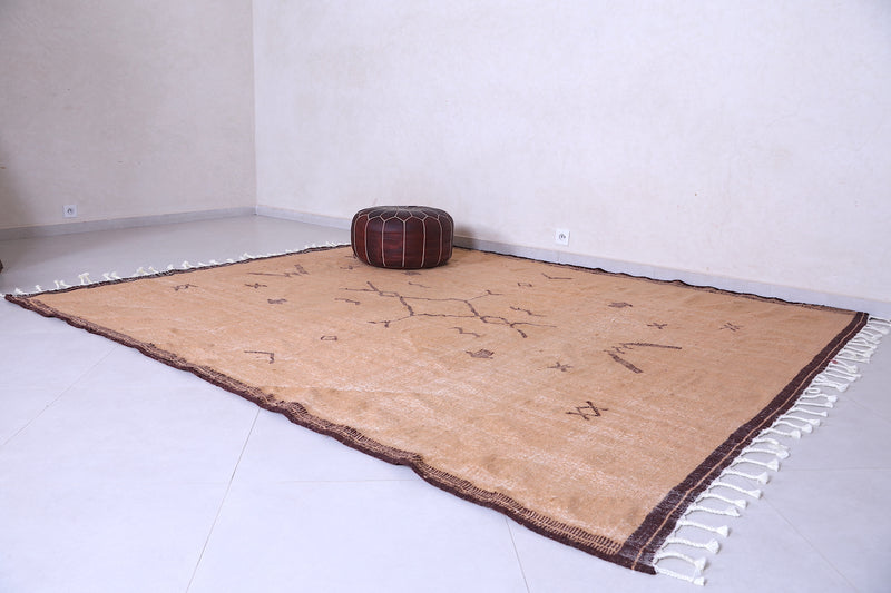 Handmade Flat Woven Rug - Tuareg Rug - Custom rug - custom moroccan rugs