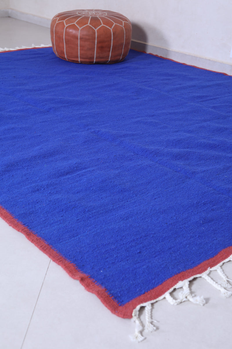 Blue kilim - Handwoven kilim - Blue rug