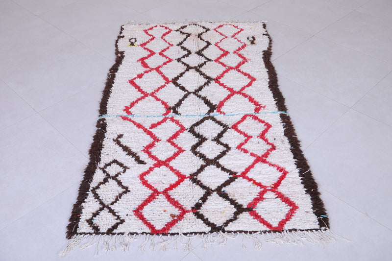 Beni Ourain rug 3.2 X 5.9 Feet