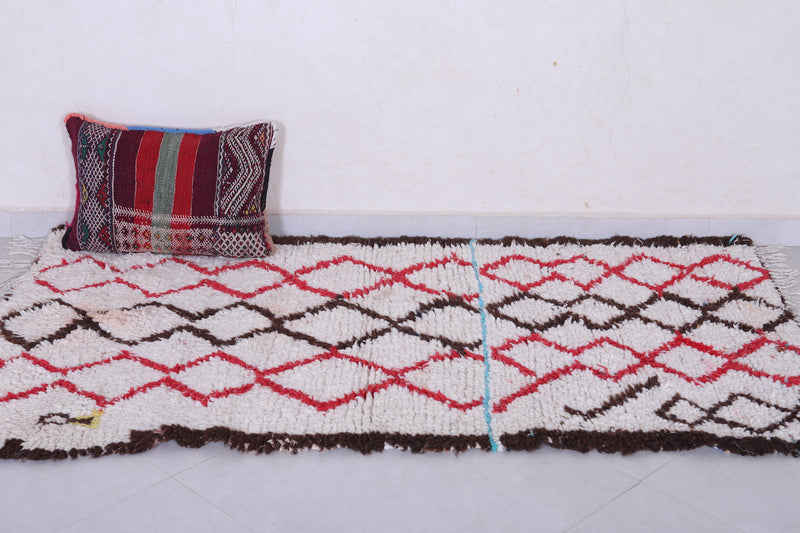 Beni Ourain rug 3.2 X 5.9 Feet