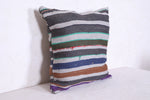 Moroccan kilim pillow 18.5 INCHES X 18.5 INCHES