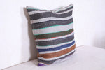 Moroccan kilim pillow 18.5 INCHES X 18.5 INCHES